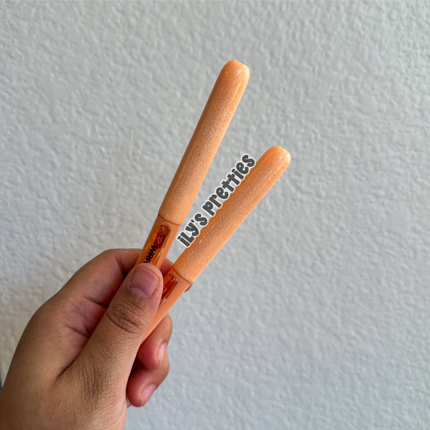 GLITTER HIGHLIGHTER — cantaloupe orange