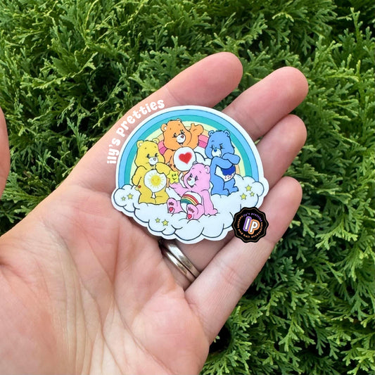care bears hair clip