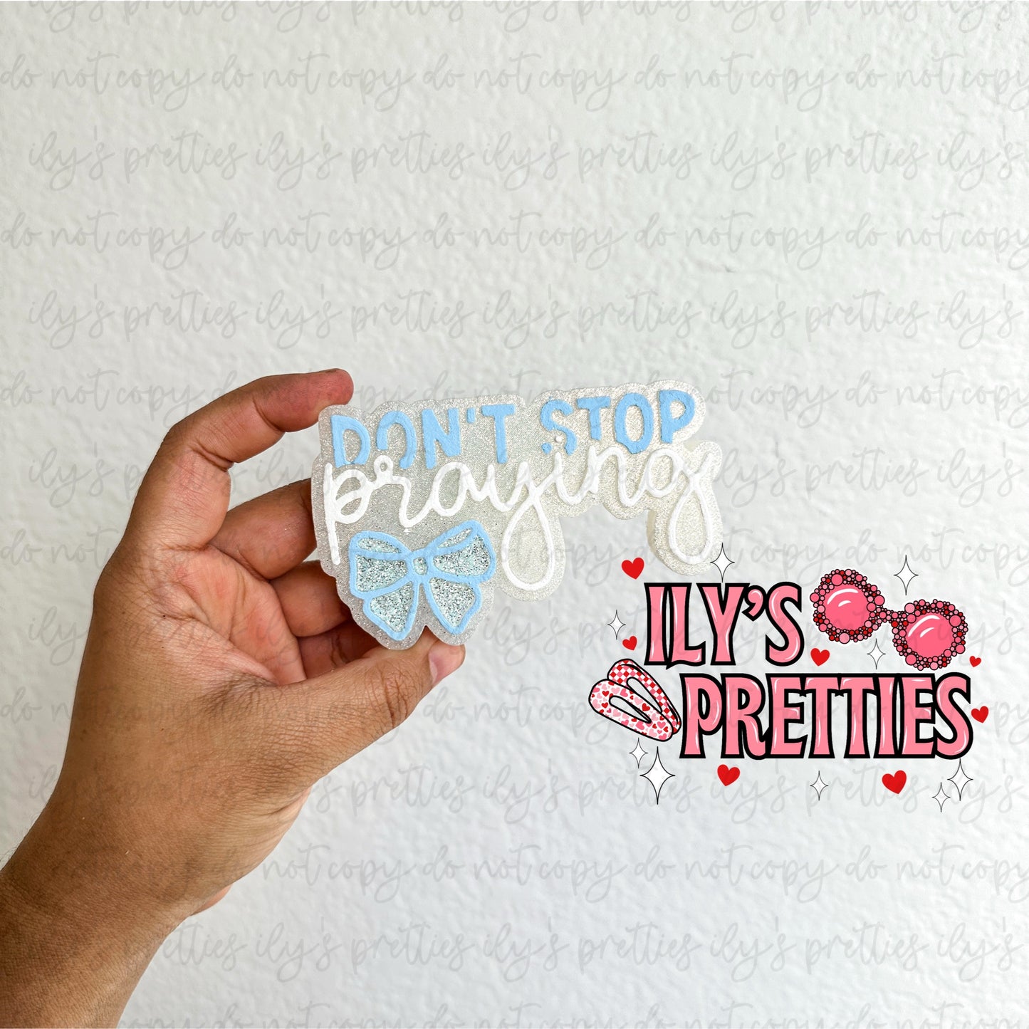 don’t stop praying • pink chiffon