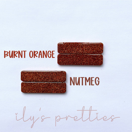 BURNT ORANGE — NUTMEG