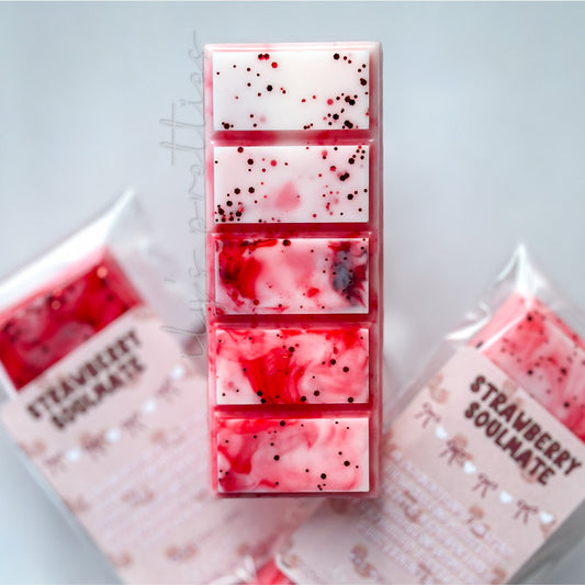STRAWBERRY SOULMATE — RTS WAX MELT
