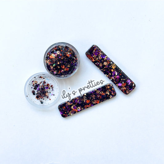 HEELER HALLOWEEN (resin clips)