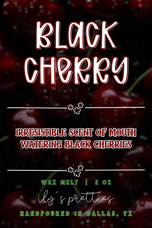 BLACK CHERRY || RTS WAX MELT