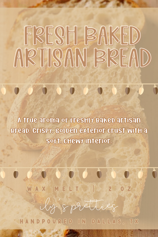 FRSH BAKED ARTISAN BREAD — RTS WAX MELT