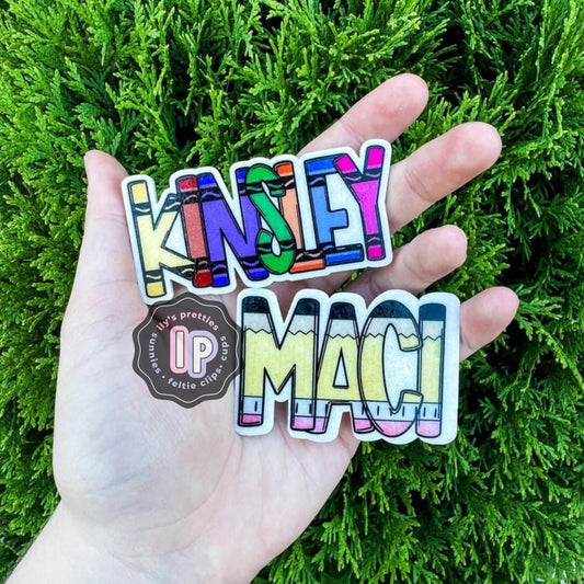 writing tool name clip || back to school
