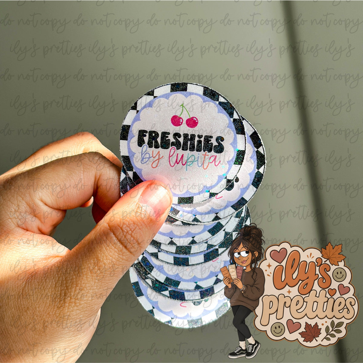 HOLO LOGO STICKERS