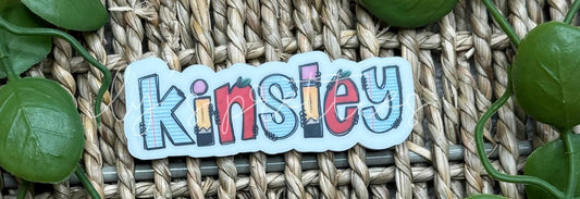 supplies name clip || back to school