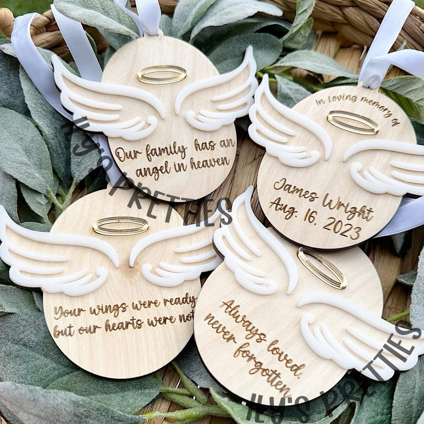 ANGEL BABY ORNAMENTS