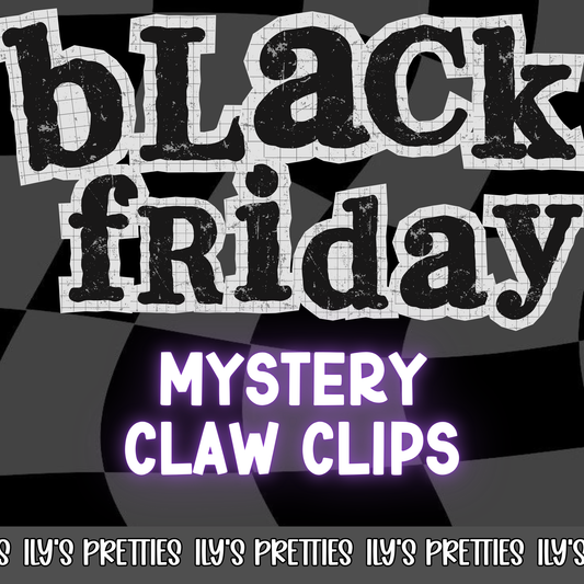 MYSTERY CLAW CLIPS — PINK FRIDAY