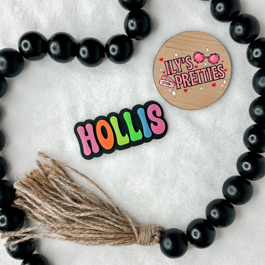 NEON NAME || HAIR CLIP