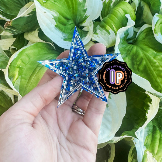 cowboys star (glitter)