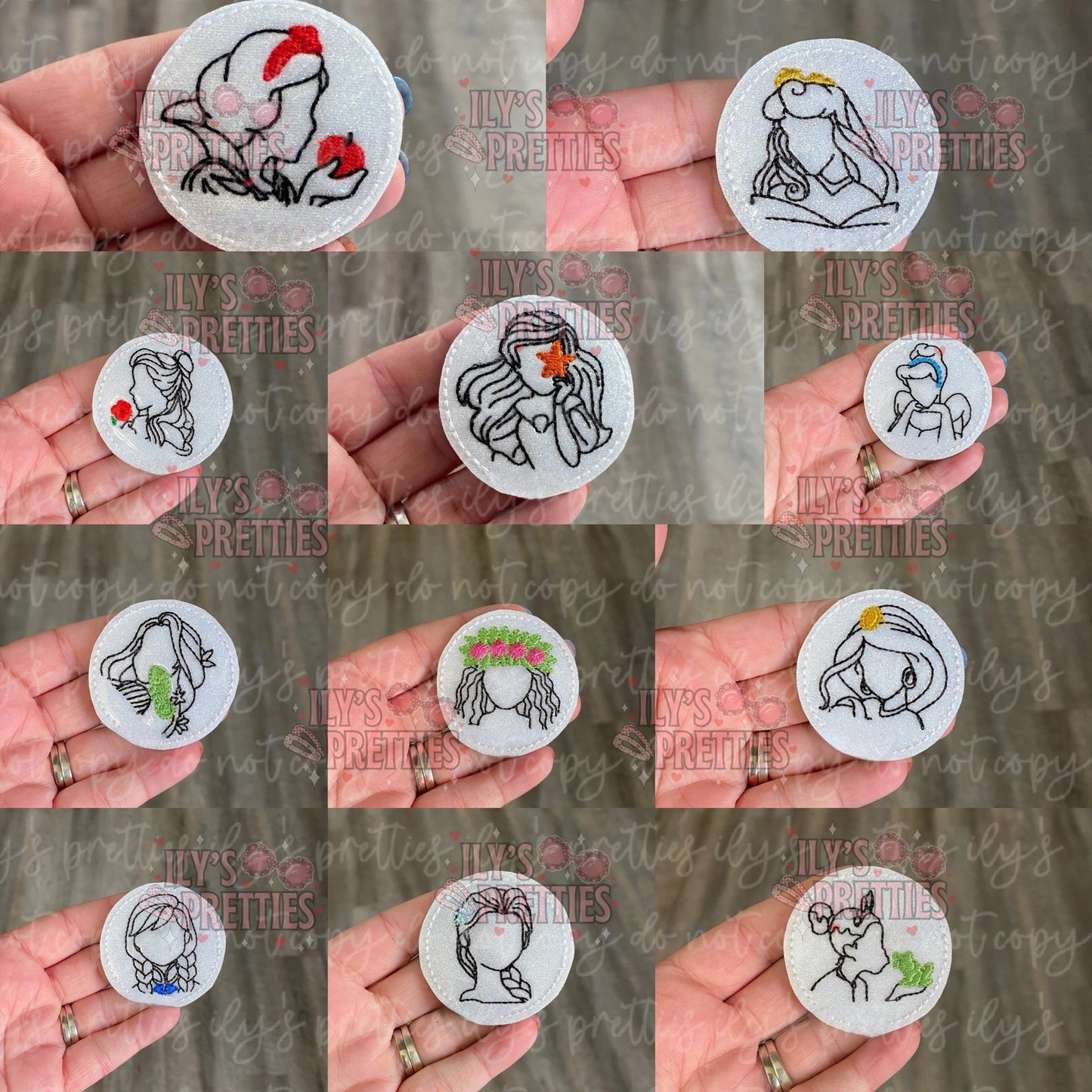 LINE PRINCESS FELTIES