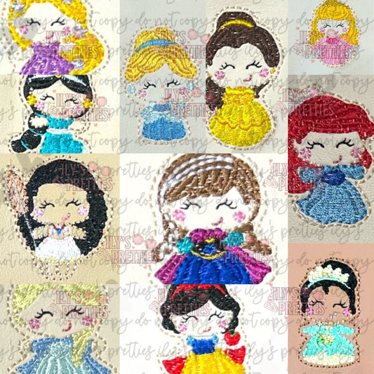 CUTESY PRINCESS FELTIES