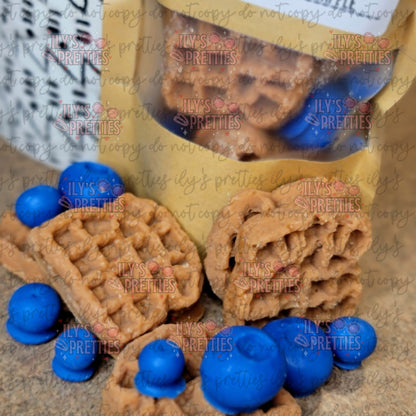 BLUEBERRY WAFFLES — FOOD MELT