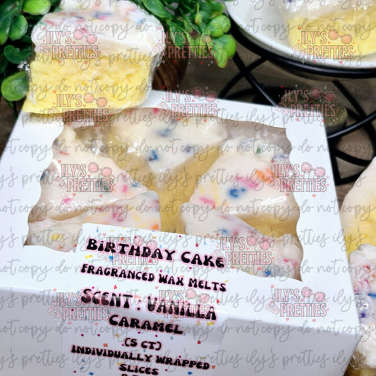 BIRTHDAY CAKE BOX — FOOD MELT