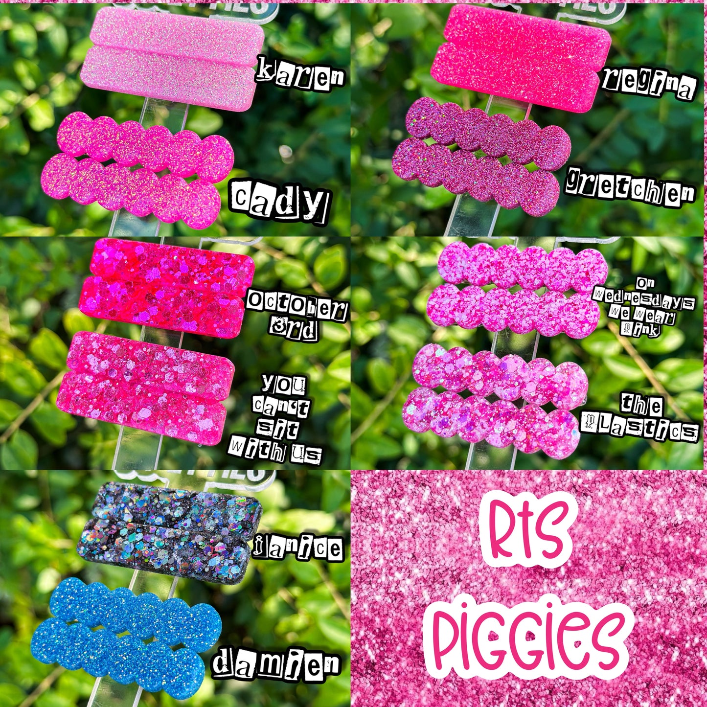 RTS PIGGIES — MEAN GIRLS